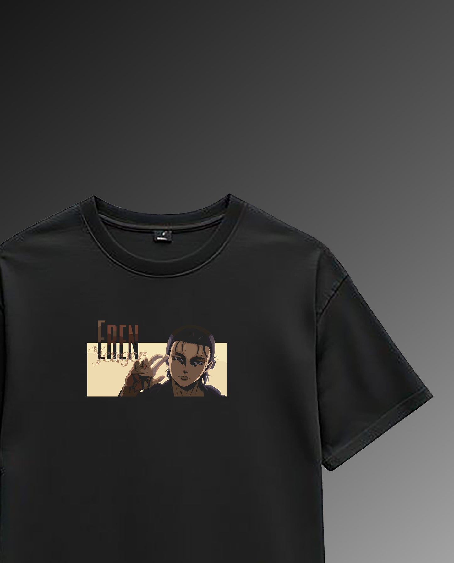 The Rumbling Drop-Eren Yeager Oversized Tshirt