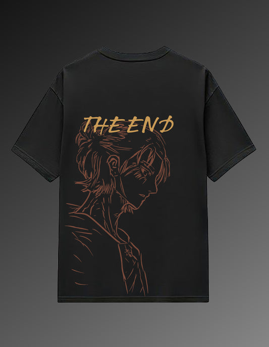 The Rumbling Drop-Eren Yeager Oversized Tshirt