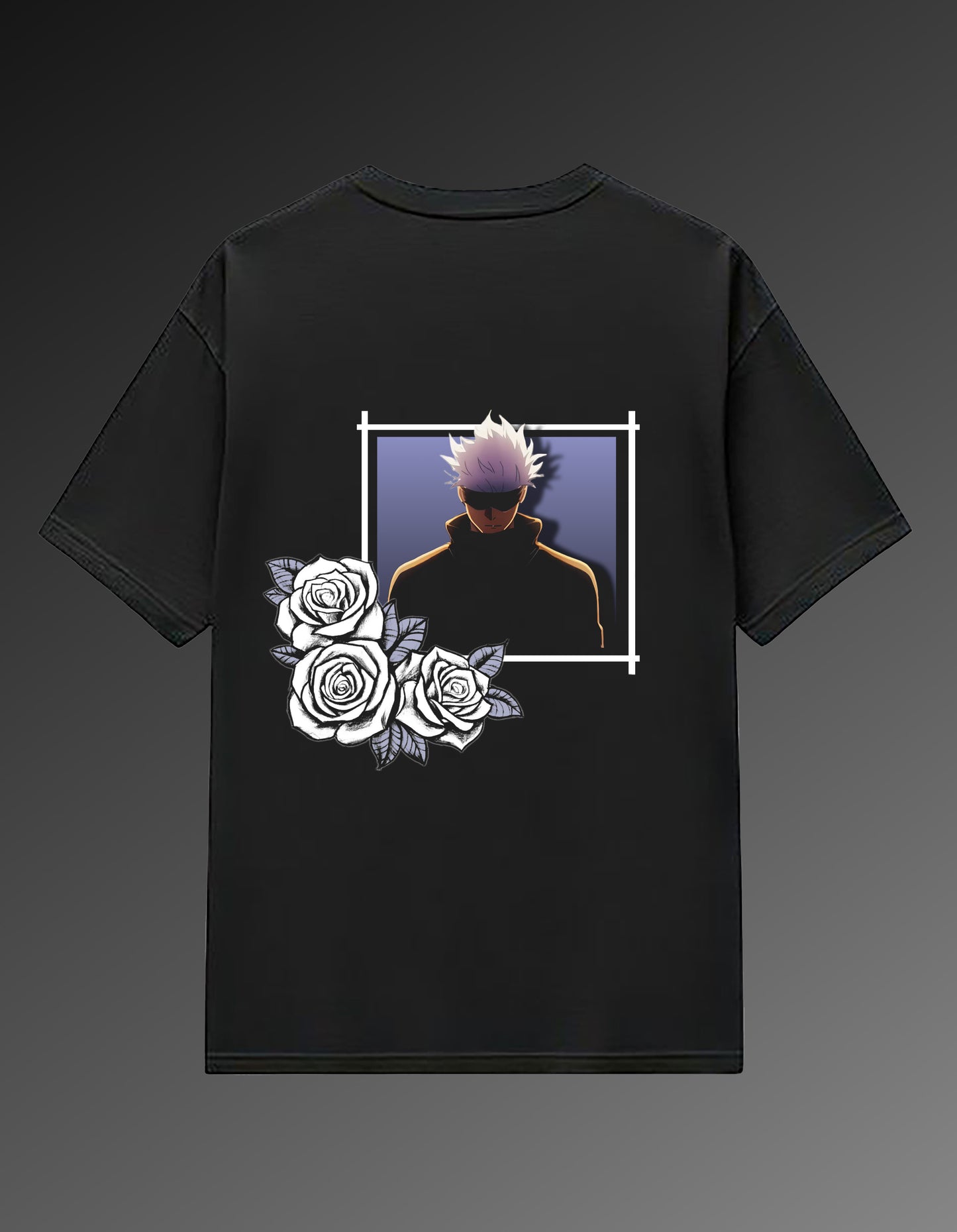 Infinity Curse-Sataru Gojo Oversized Tsirt