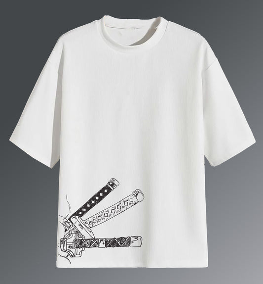 Three-Sword Style-Roronoa Zoro Oversized Tshirt