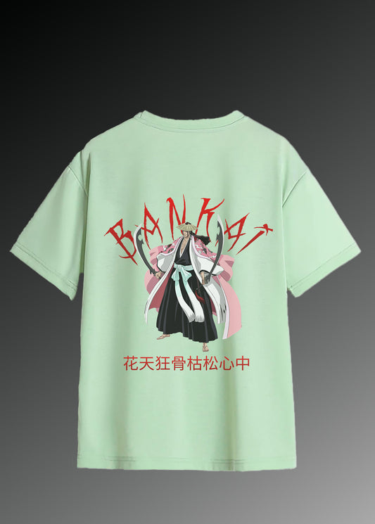 Kyōraku: Dual Blades & Sake Oversized Tshirt