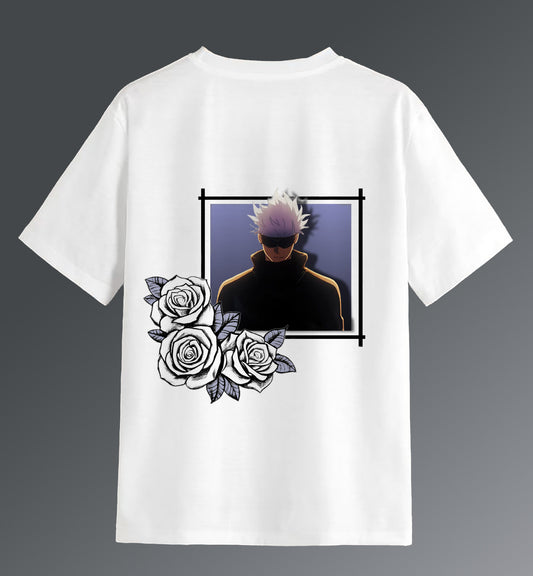 Infinity Curse-Sataru Gojo Oversized Tsirt